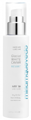 Miriam Quevedo | Сухое масло для волос и тела SPF30 с маслом прозрачно-белой икры