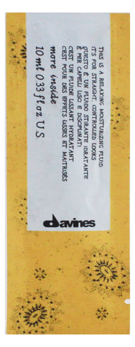 Davines | Разглаживающий увлажняющий флюид для гладкого контролируемого стайлинга [пробник]