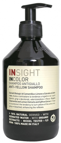 Insight | Шампунь для нейтрализации жёлтого оттенка волос