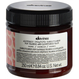 Davines | Кератиновый кондиционер "Алхимик" для осветленных и натуральных блонд оттенков (Коралл)