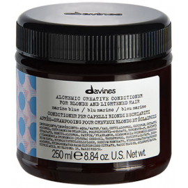 Davines | Кератиновый кондиционер "Алхимик" для осветленных и натуральных блонд оттенков (Приглушенный синий)