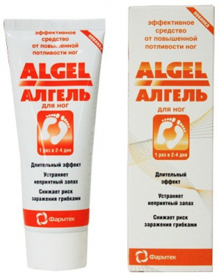 Фармтек | Algel крем для ног против обильного потоотделения
