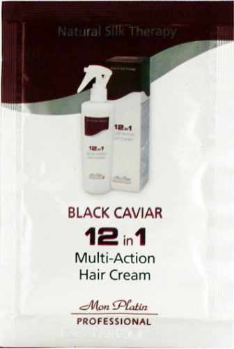 Mon Platin | Мультиактивный крем для волос с экстрактом черной икры [пробник]