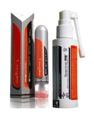DS Laboratories | Комплекс для профессионального лечения выпадения волос (включает шампунь Revita и лосьон Spectral RS) DS LAB