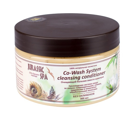 Jurassic Spa | Co-Wash очищающий бальзам вместо шампуня для сухих и поврежденных волос